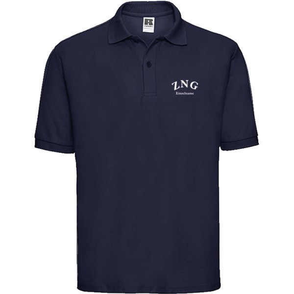 Herren Polo-Shirt "ZNG" / Marine